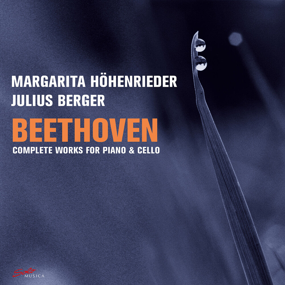 the album cover for L Beethoven .V. / Berger / Hohenrieder - Complete Works For Piano & Cello