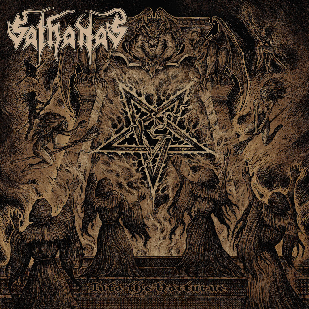 the album cover for Sathanas - Into The Nocturne (Bonus Track) [Limited Edition]