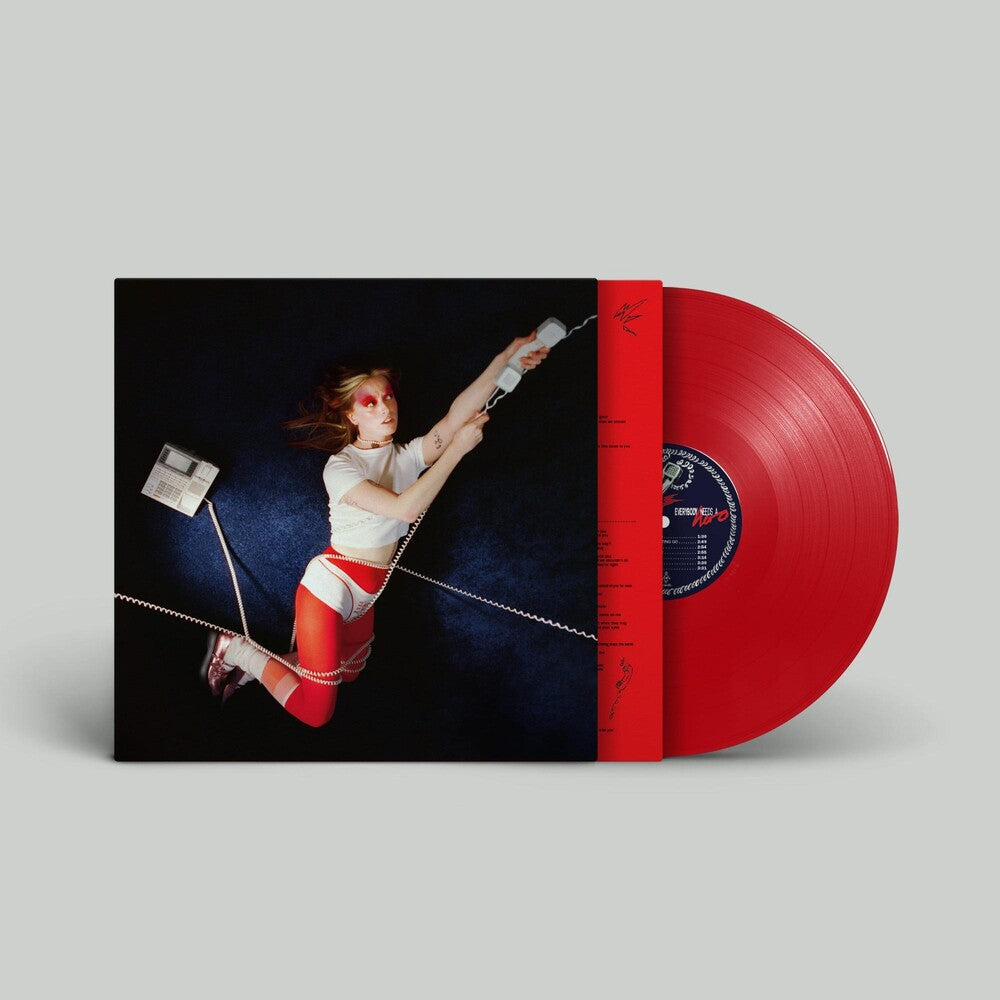 the album cover for Orla Gartland -  Everybody Needs a Hero [LP Red]