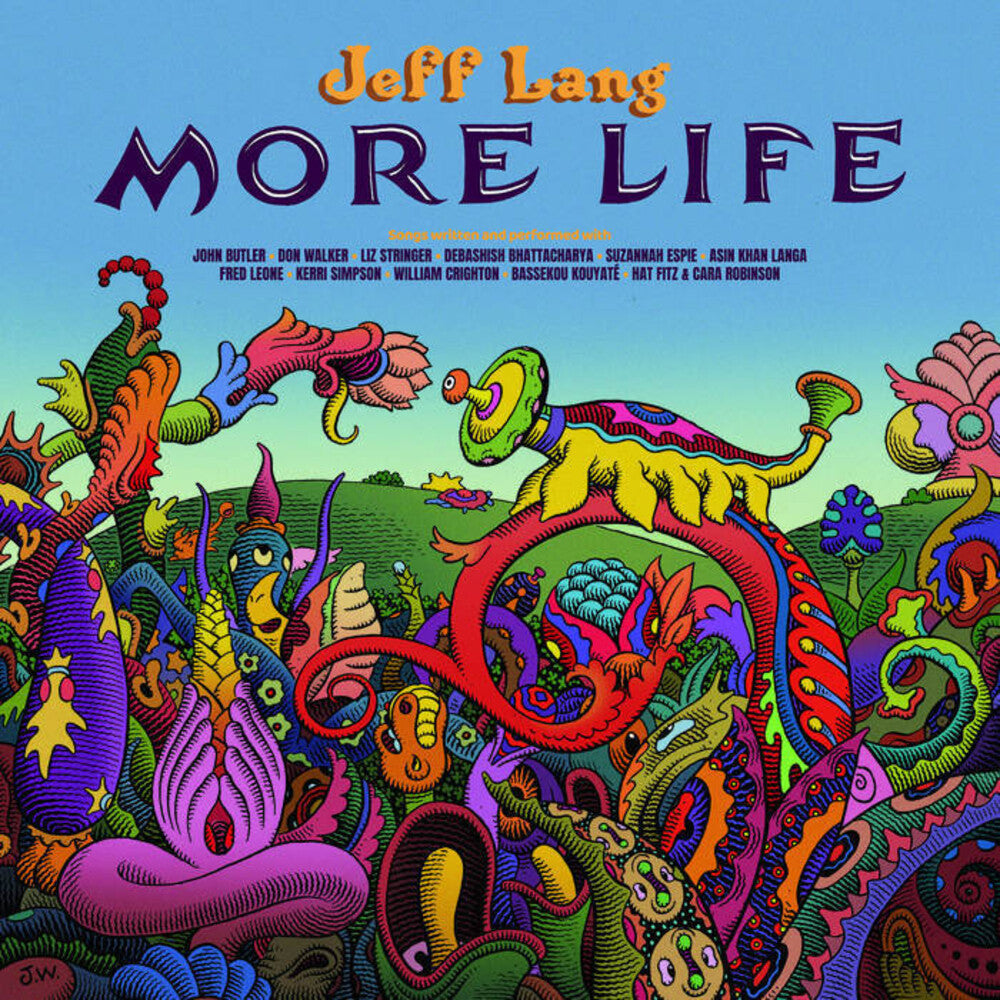 the album cover for Jeff Lang - More Life (Aus)