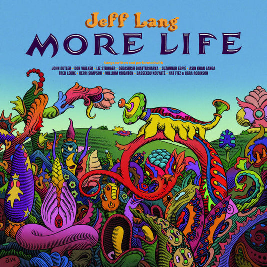 the album cover for Jeff Lang - More Life (Aus)
