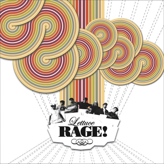 the album cover for Lettuce - Rage! *