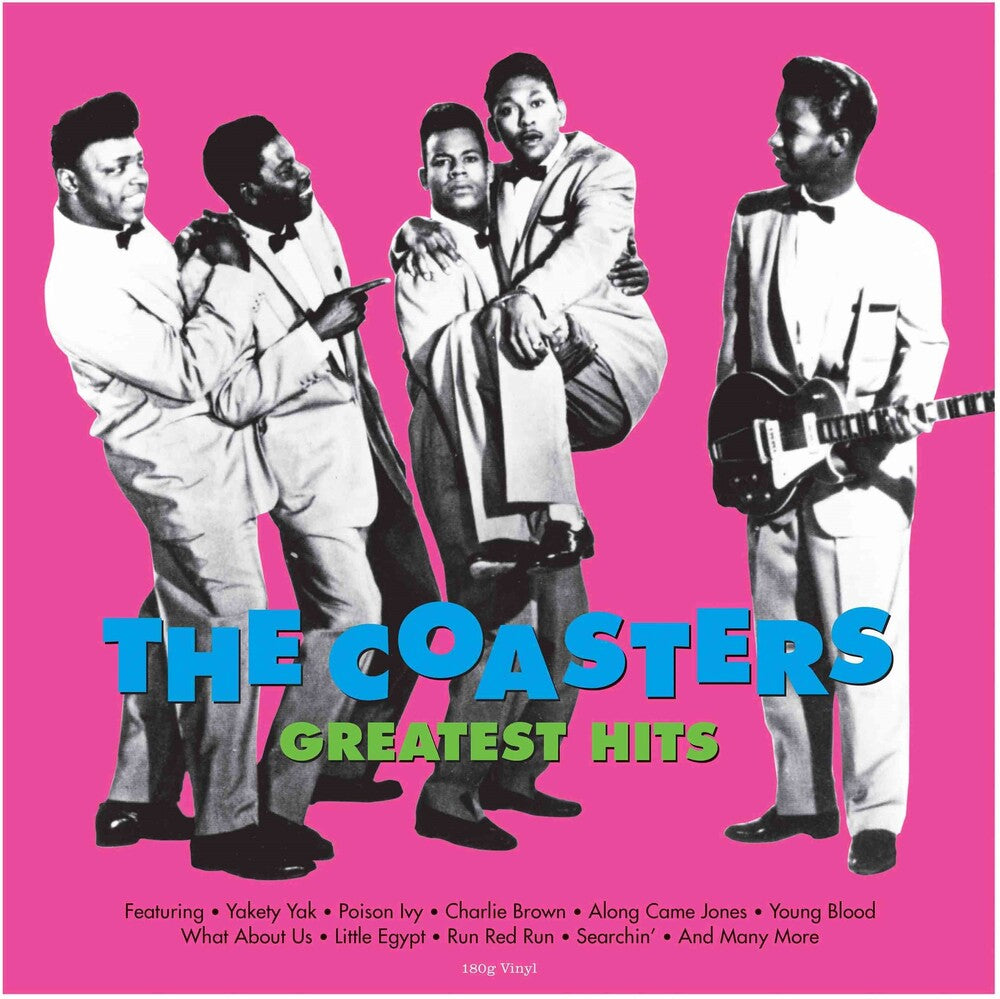 the album cover for Coasters - Greatest Hits [180 Gram] (Uk)