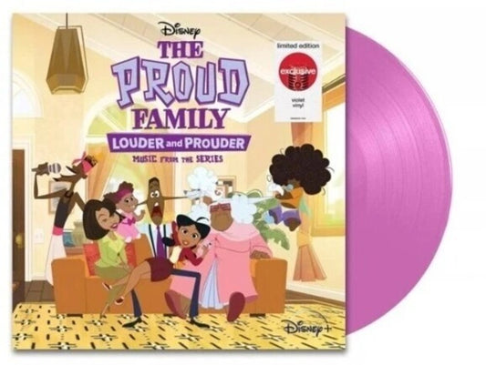 the album cover for Disney's Proud Family: Louder & Prouder - O.S.T. - Disney's Proud Family: Louder & Prouder - O.S.T.