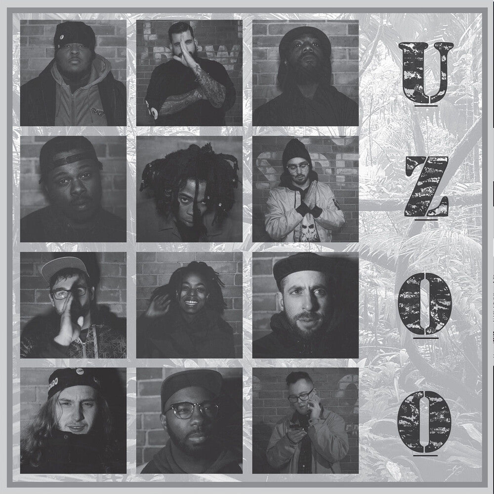 the album cover for UZOO - Attack B/W Hollow Soul (Rmx)