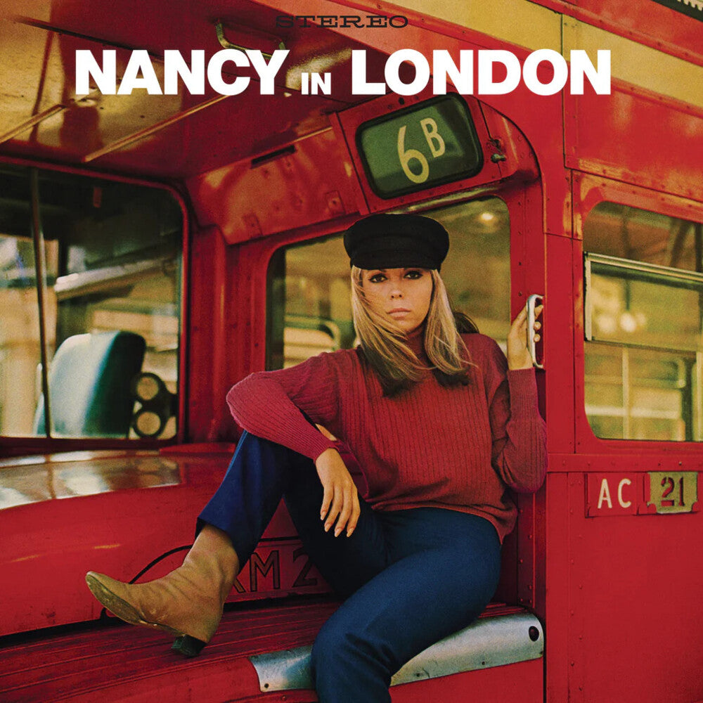 the album cover for Nancy Sinatra - Nancy In London