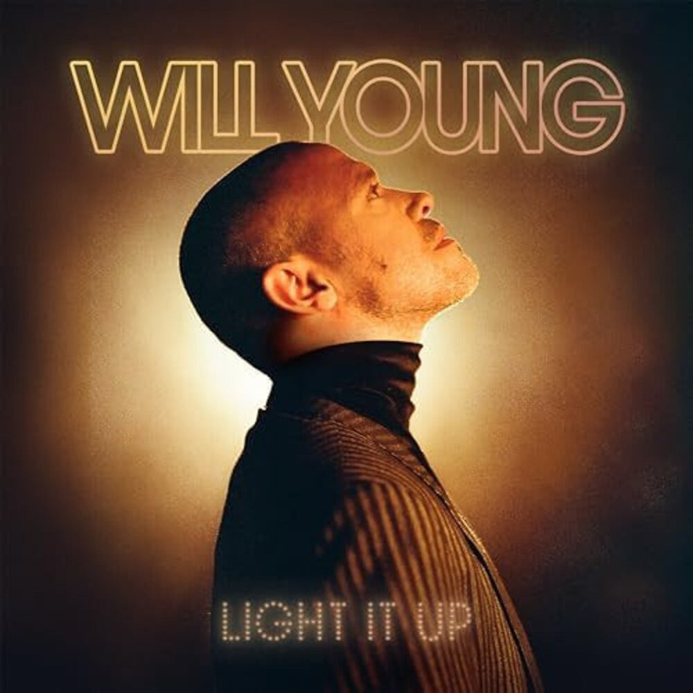 the album cover for Will Young - Light It Up (Uk)