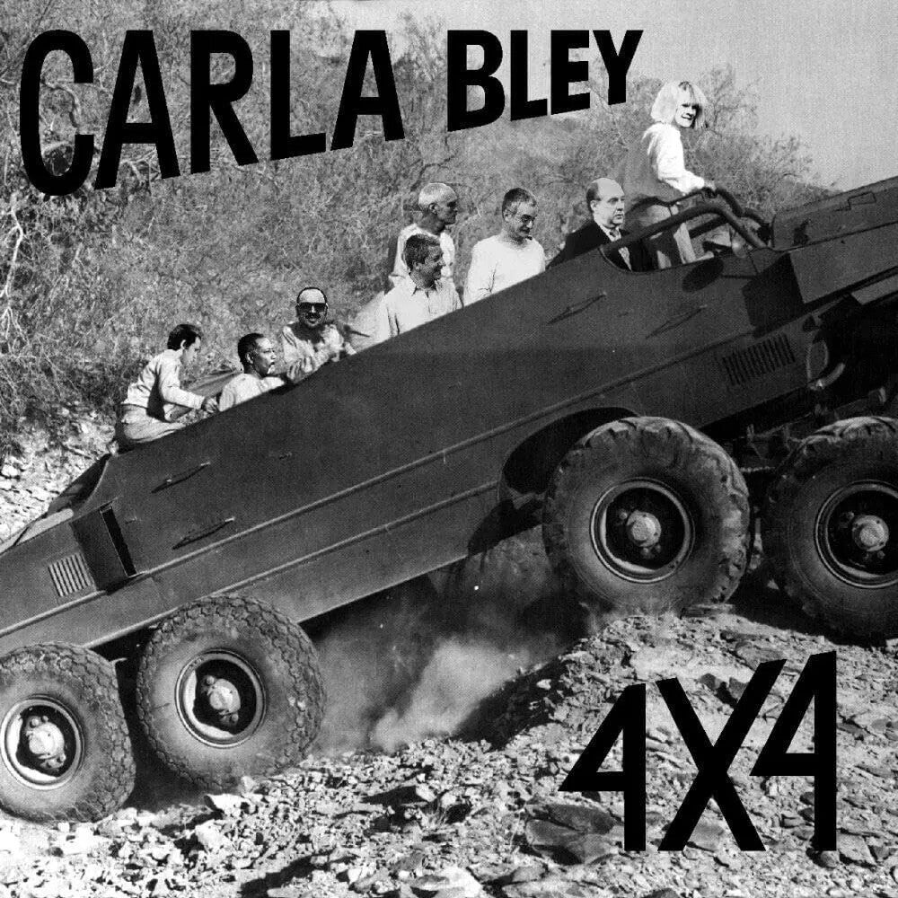the album cover for Bley, Carla - 4 X 4 - UHQCD