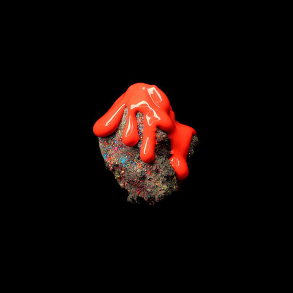 the album cover for Rubber Oh - Soil - Red Splatter Colored Vinyl