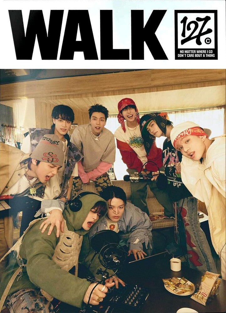 the album cover for NCT 127 - Walk - The 6th Album [Podcast Ver.]