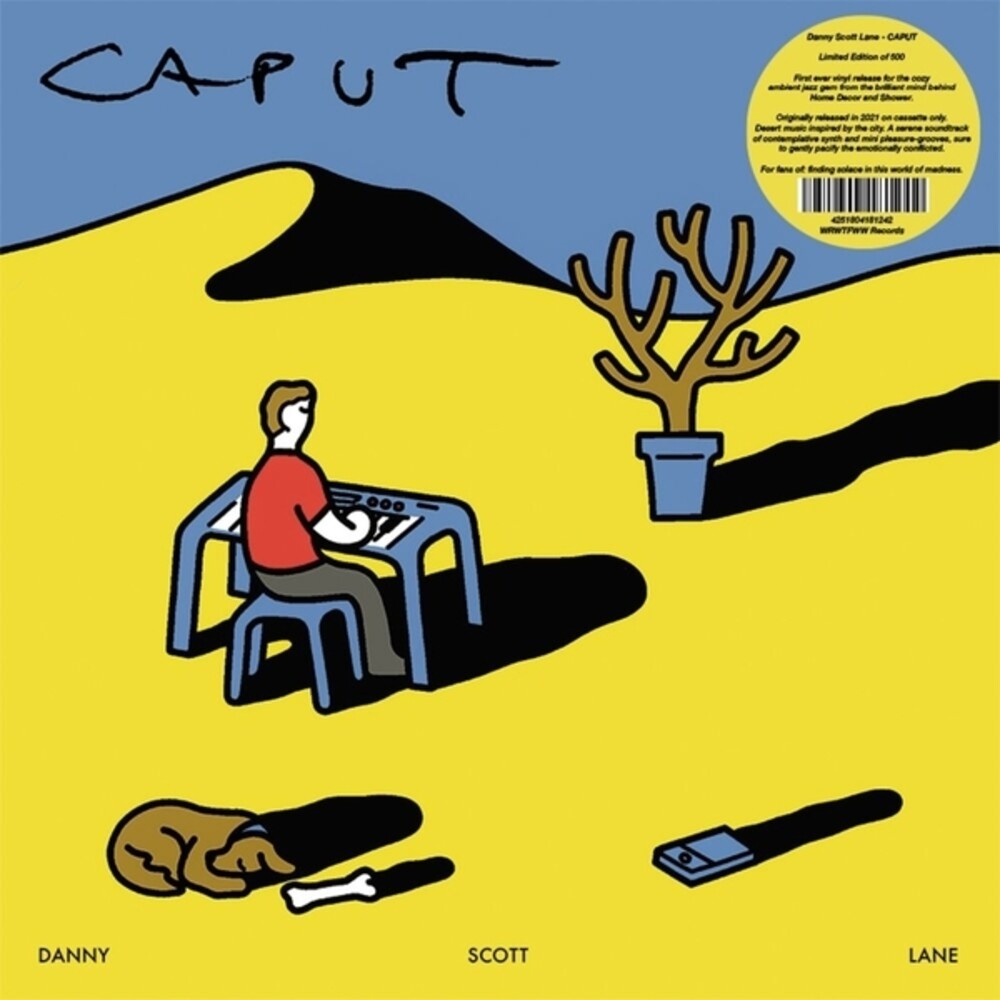 the album cover for Danny Lane  Scott - Caput