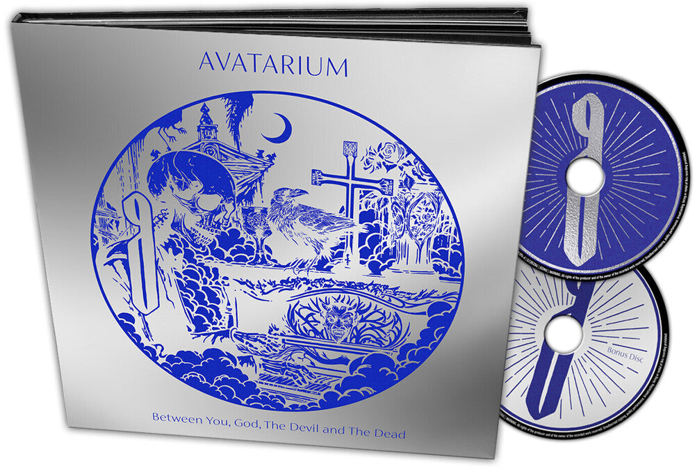 the album cover for Avatarium - Between You God The Devil & The Dead