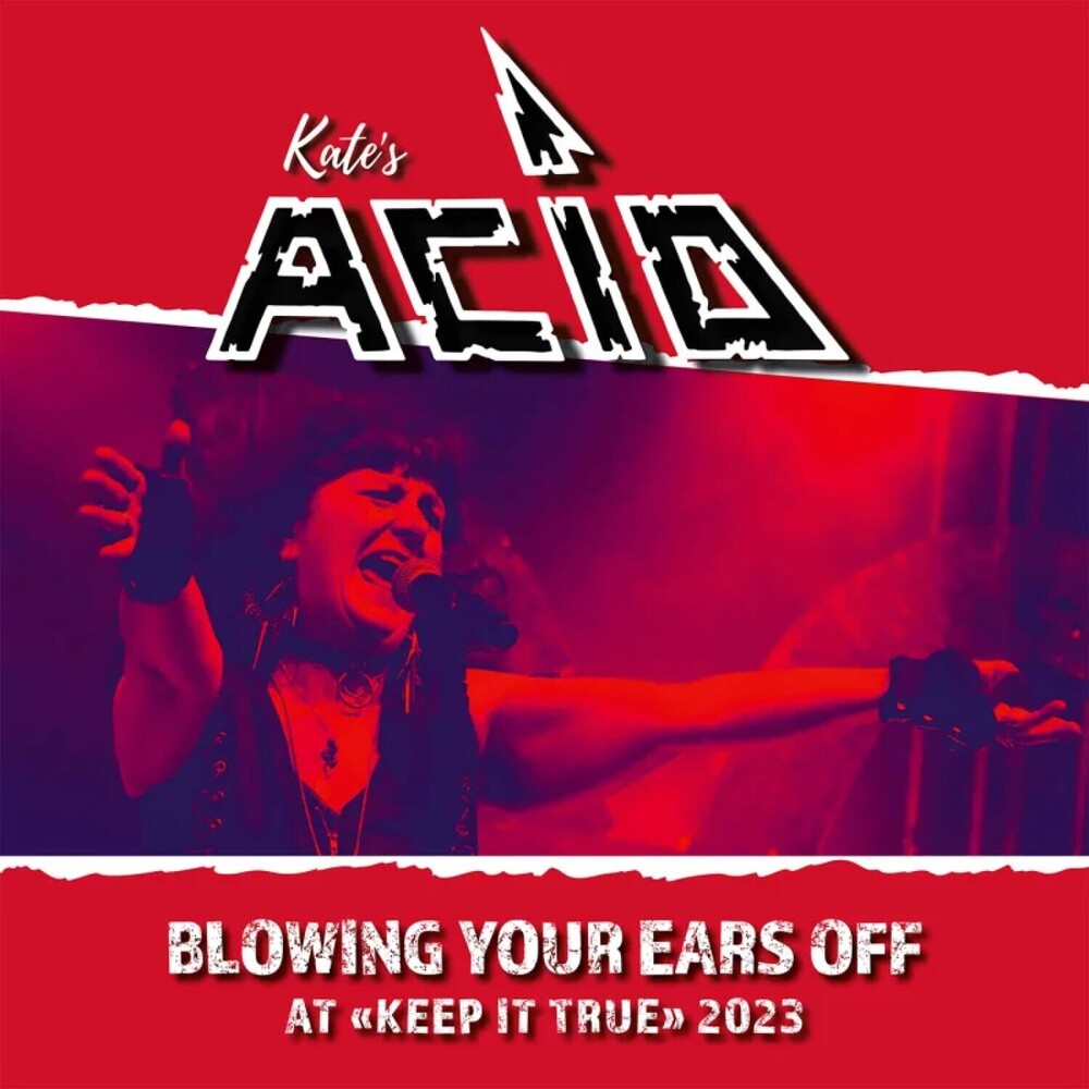 the album cover for Kate's Acid - Blowing Your Ears Off (Slip)