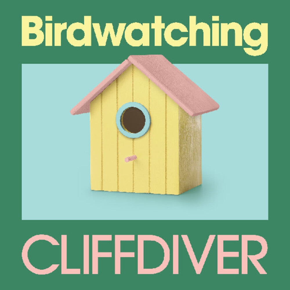 the album cover for Cliffdiver - Birdwatching (Blue) [Colored Vinyl]