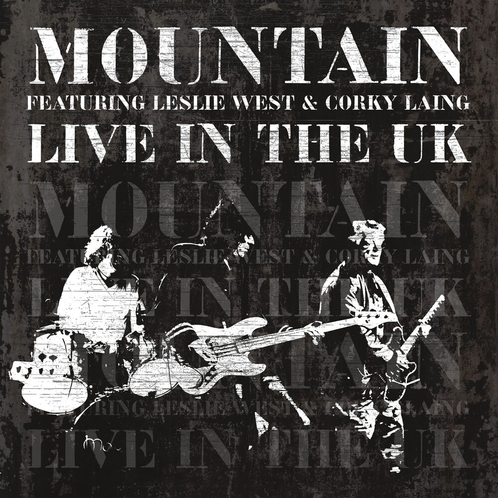 the album cover for Mountain / Leslie West  / Laing,Corky - Live In The Uk (Box) (Uk)