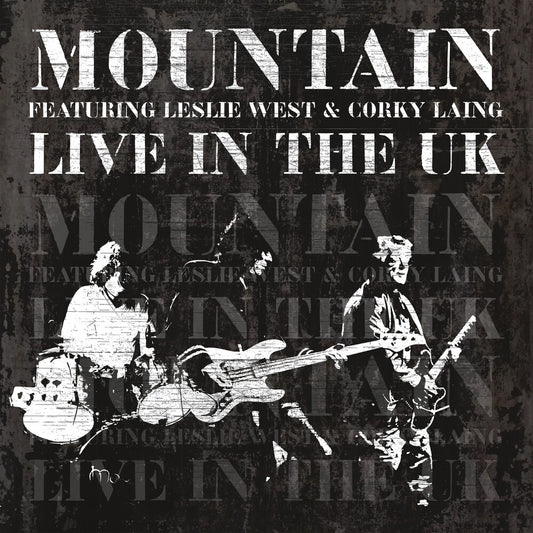 the album cover for Mountain / Leslie West  / Laing,Corky - Live In The Uk (Box) (Uk)
