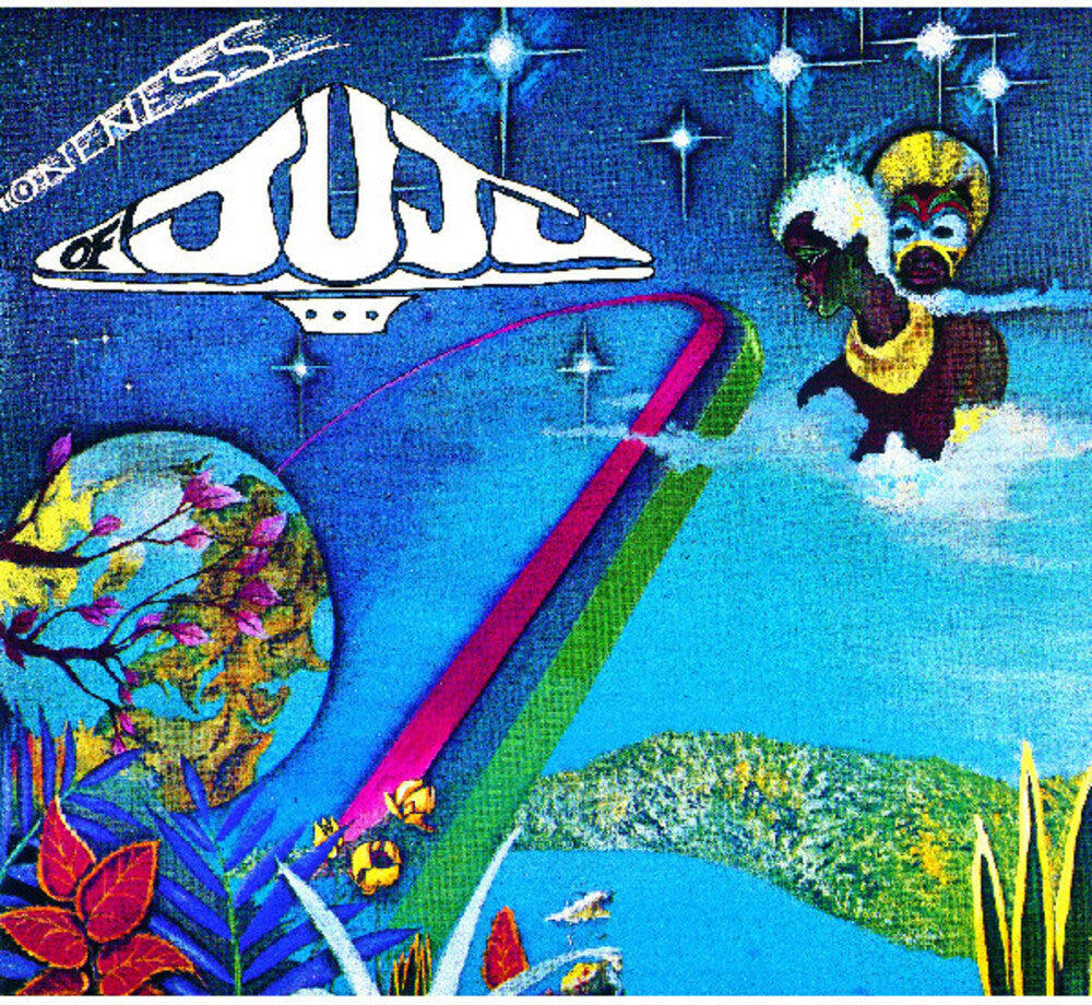 the album cover for Oneness Of Juju - Space Jungle Luv