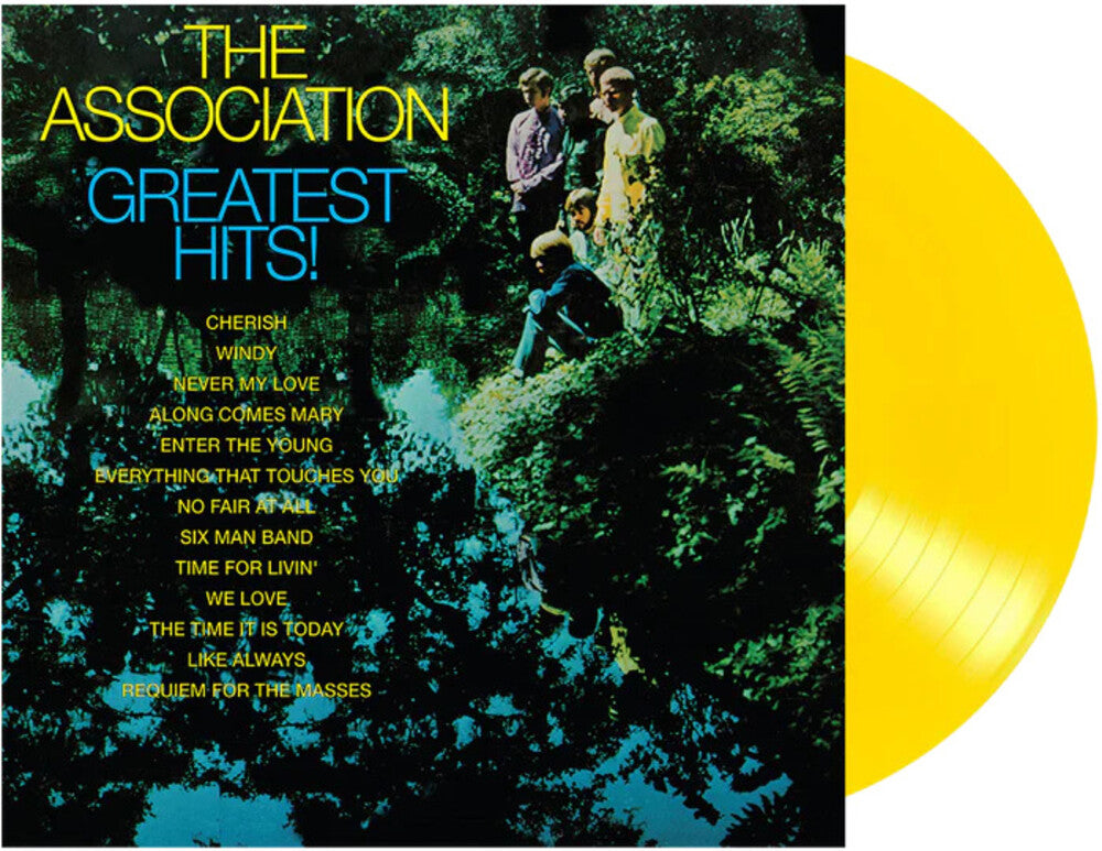 the album cover for Association - Assocation's Greatest Hits [Clear Vinyl] (Ylw) (Aniv)