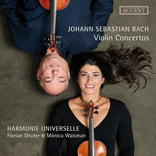 the album cover for J Bach .S. - Violin Concertos