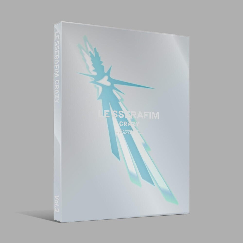 the album cover for LE SSERAFIM - 4th Mini Album 'CRAZY' [Vol. 3]