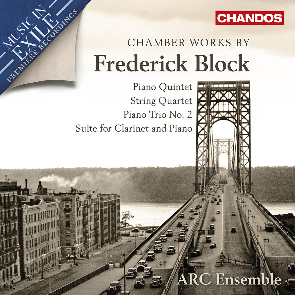 the album cover for Block / Arc Ensemble - Chamber Works