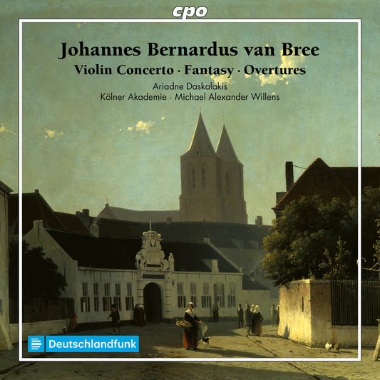 the album cover for Bernardus Van Bree / Akademie / Daskalakis - Orchestral Works