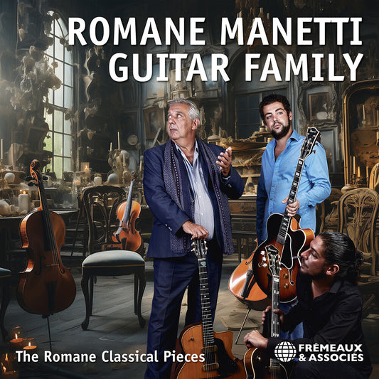the album cover for Richard Manetti  / Manetti,Pierre - Romane Classical Pieces