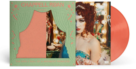 the album cover for Chappell Roan - The Rise And Fall Of A Midwest Princess (Anniversary Edition) [My Kink Is Coral 2LP]