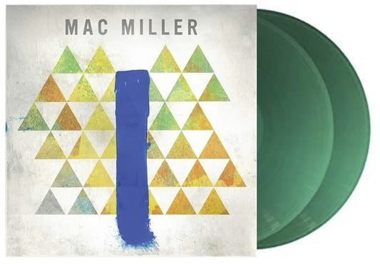 the album cover for Mac Miller - Blue Slide Park [Clear Vinyl] (Grn)