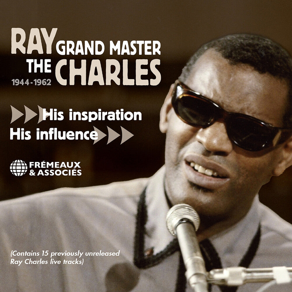 the album cover for Ray Charles - Grand Master - His Inspiration, His Influence