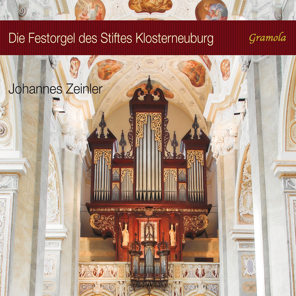 the album cover for J Bach .S. / Frescobaldi / Zeinler - Festival Organ Of The Klosterneuburg Abbey Basilia