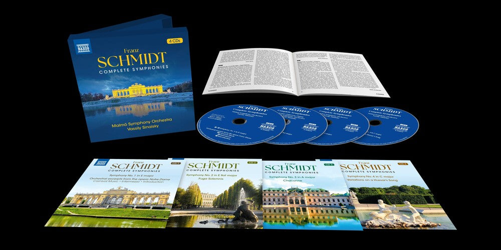 the album cover for Schmidt / Johnsson / Malmo Symphony Orchestra - Complete Symphonies