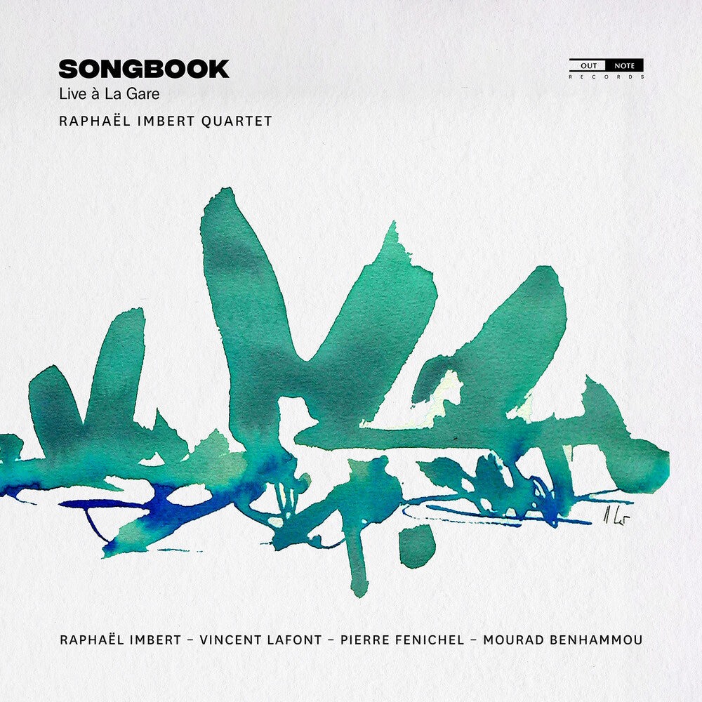 the album cover for Raphael Imbert  / Lafont,Vincent / Fenichel,Pierre - Songbook (Live A La Gare)