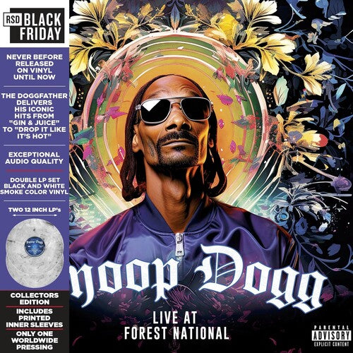 Snoop Dogg - Live at Forest National - 2005 (Black & White Smoke Effect 2LP) [RSD Black Friday 2024]