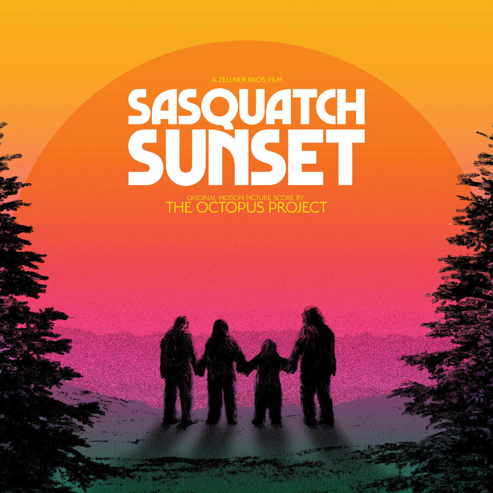 the album cover for Octopus Project (Colv) (Grn) (Smok) - Sasquatch Sunset [Colored Vinyl] (Grn) (Smok)