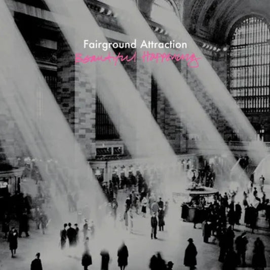 the album cover for Fairground Attraction - Beautiful Happening (Uk)