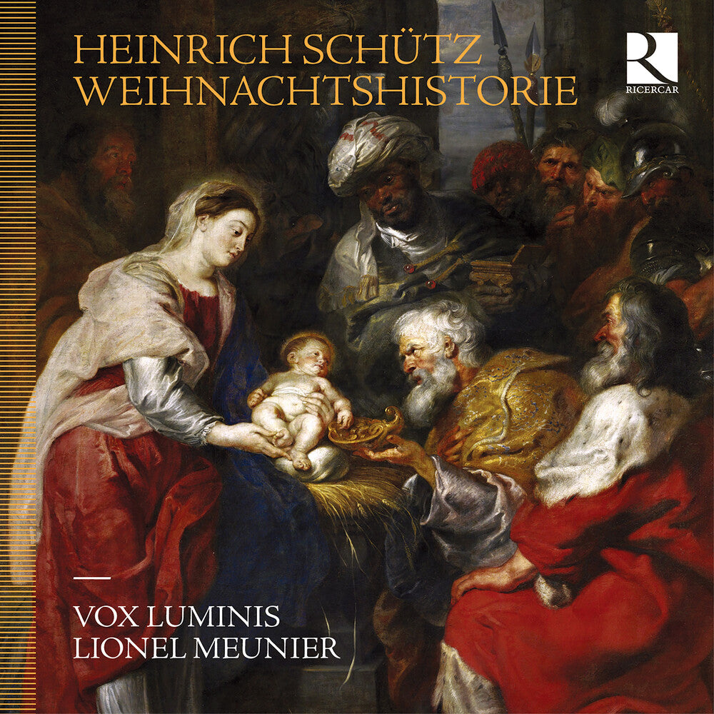 the album cover for Schutz / Meunier / Vox Luminis - Weihnachtshistorie