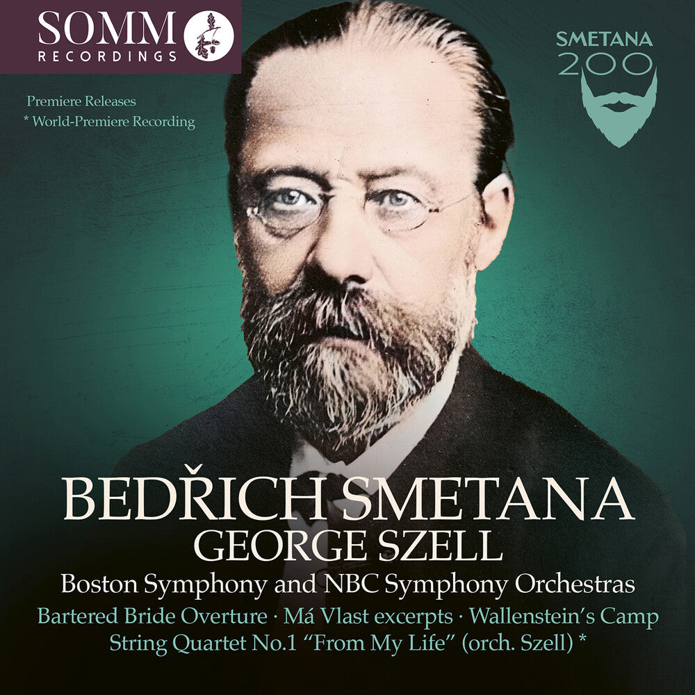 the album cover for Smetana / Boston Symphony Orchestra - Smetana 200