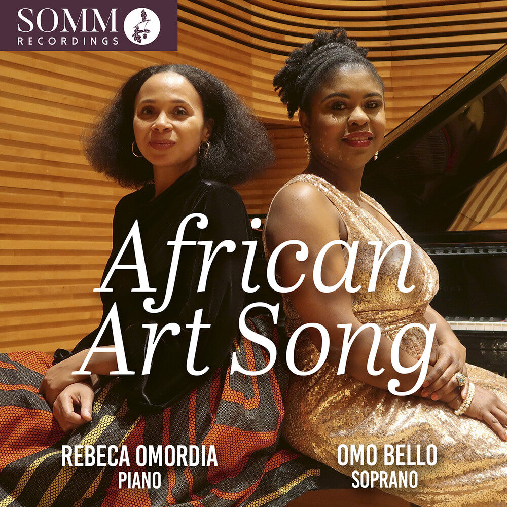 the album cover for Baker / Bologne / Omordia - African Art Song