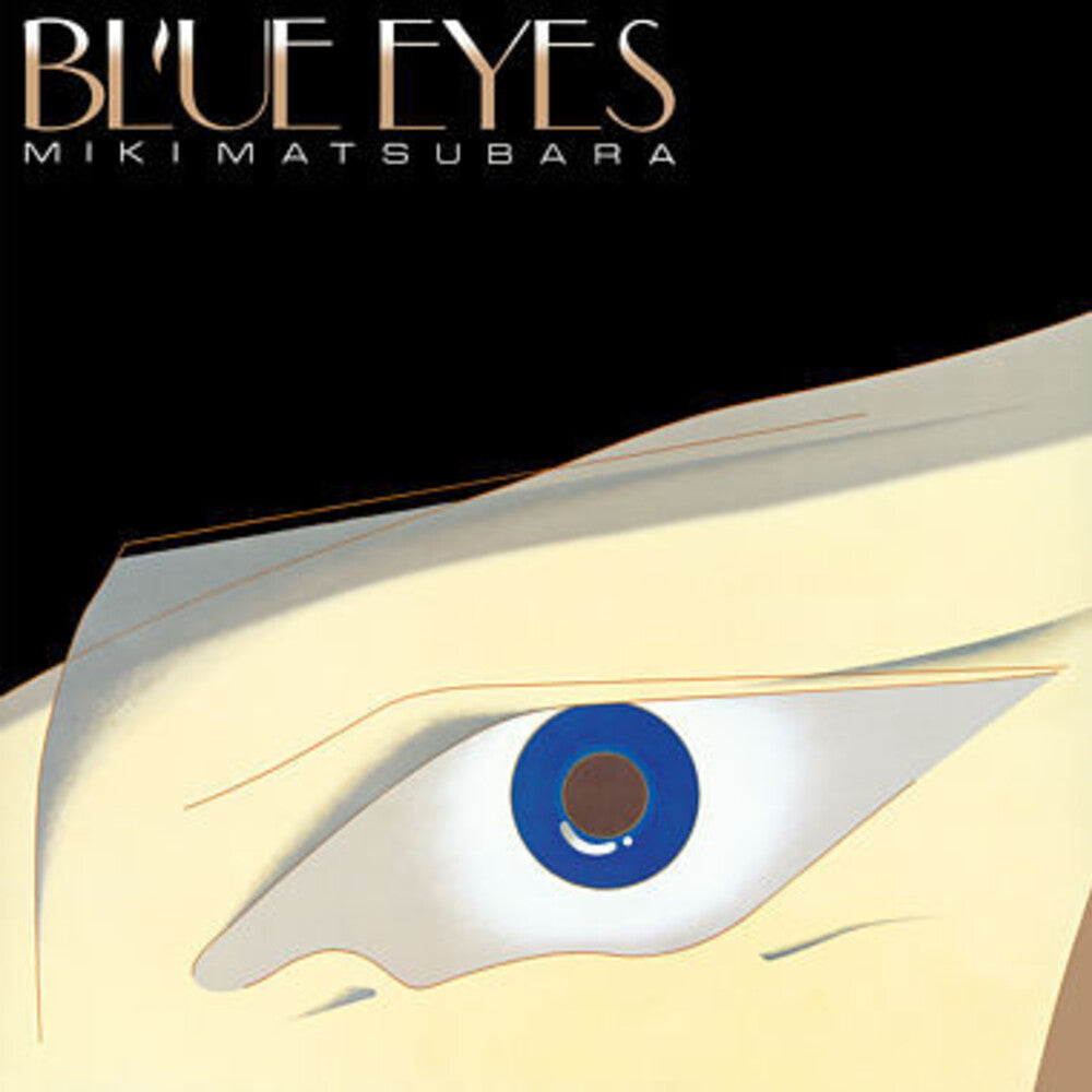 the album cover for Miki Matsubara - Blue Eyes (Blue) [Clear Vinyl]