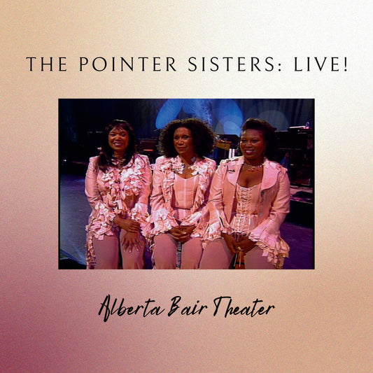 the album cover for Pointer Sisters - Pointer Sisters Live In Montana (Mod)