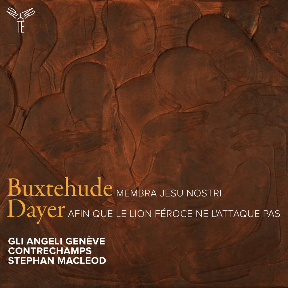 the album cover for Angeli Gli Geneve - Buxtehude: Membra Jesu Nostri Buxwv 75