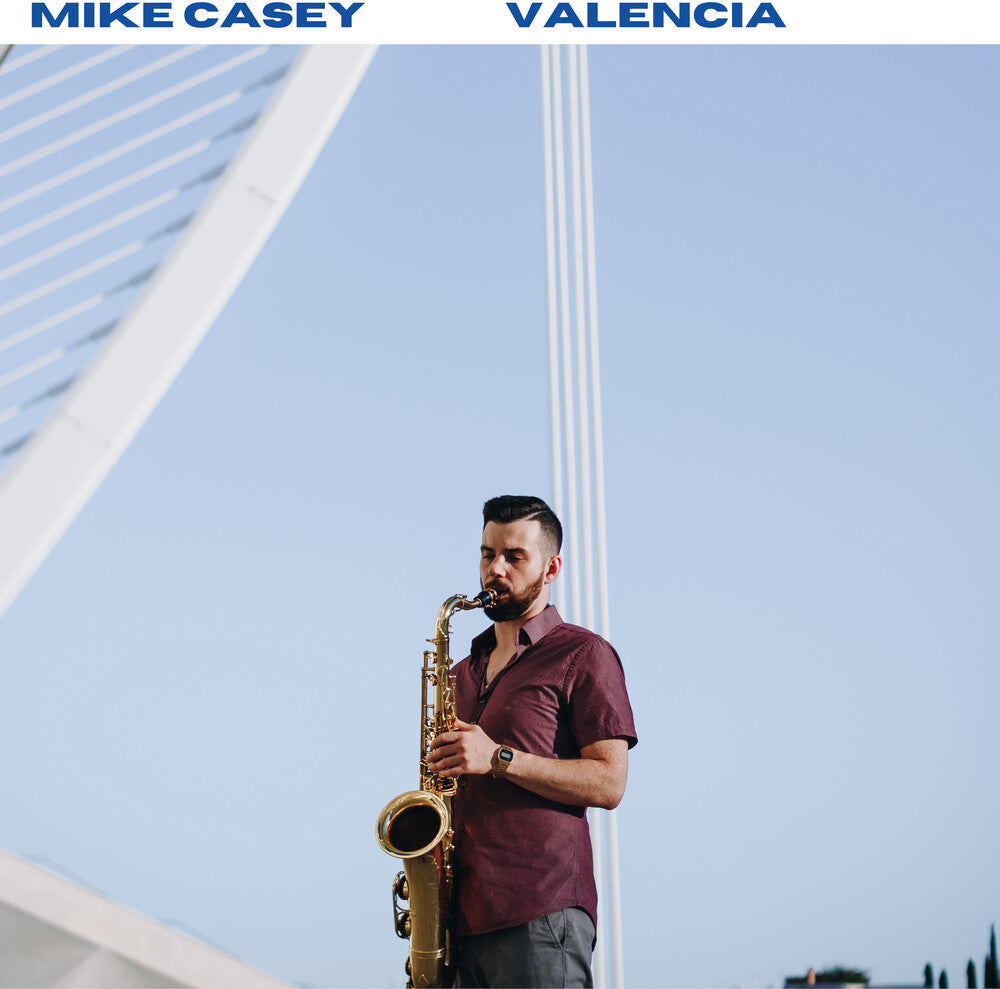 the album cover for Mike Casey - Valencia