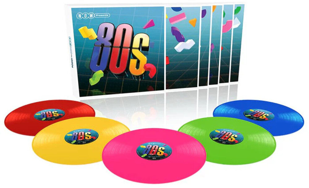 the album cover for Now Presents The 80s / Various - Now Presents The 80s / Various (Box) (Uk)
