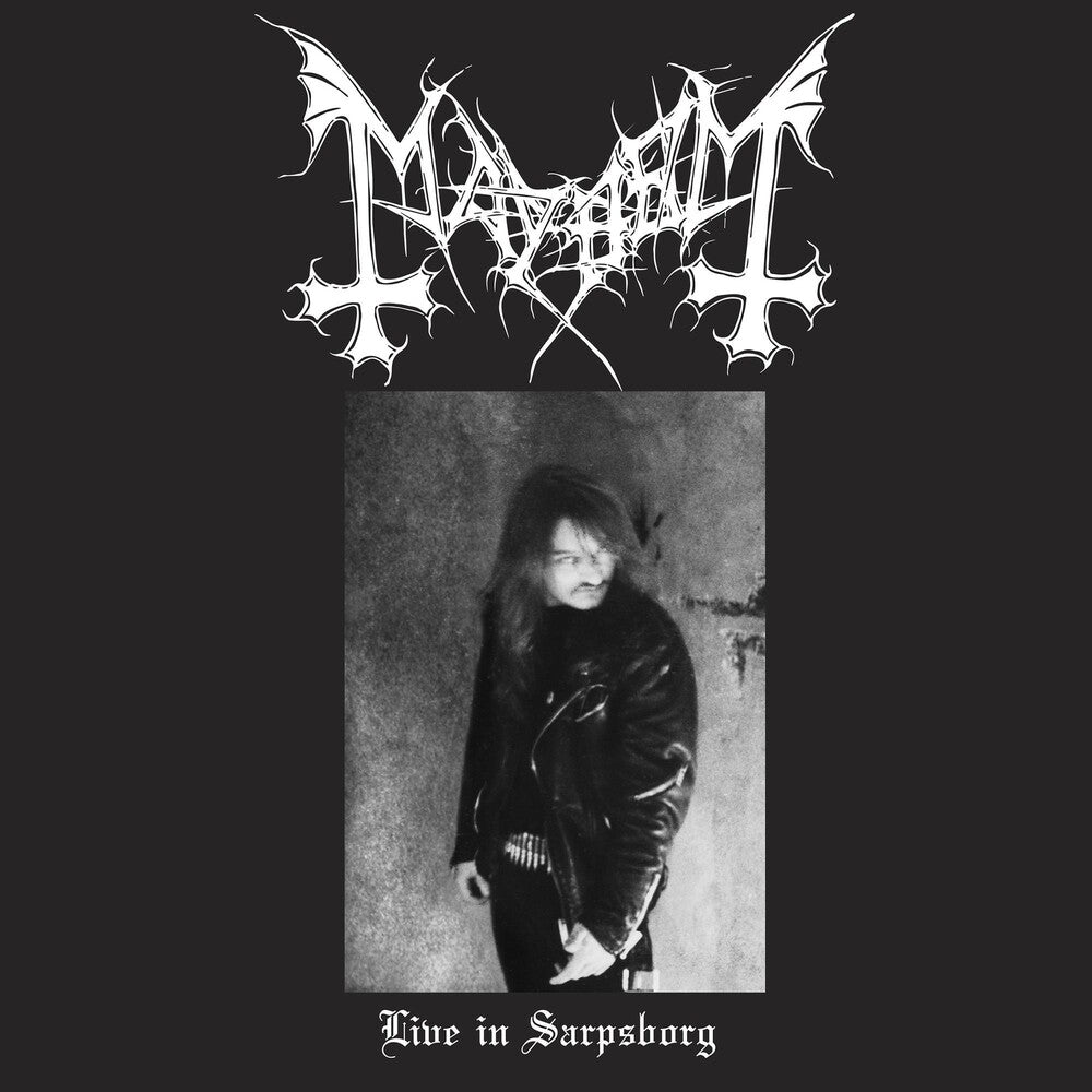 the album cover for Mayhem - Live In Sarpsborg
