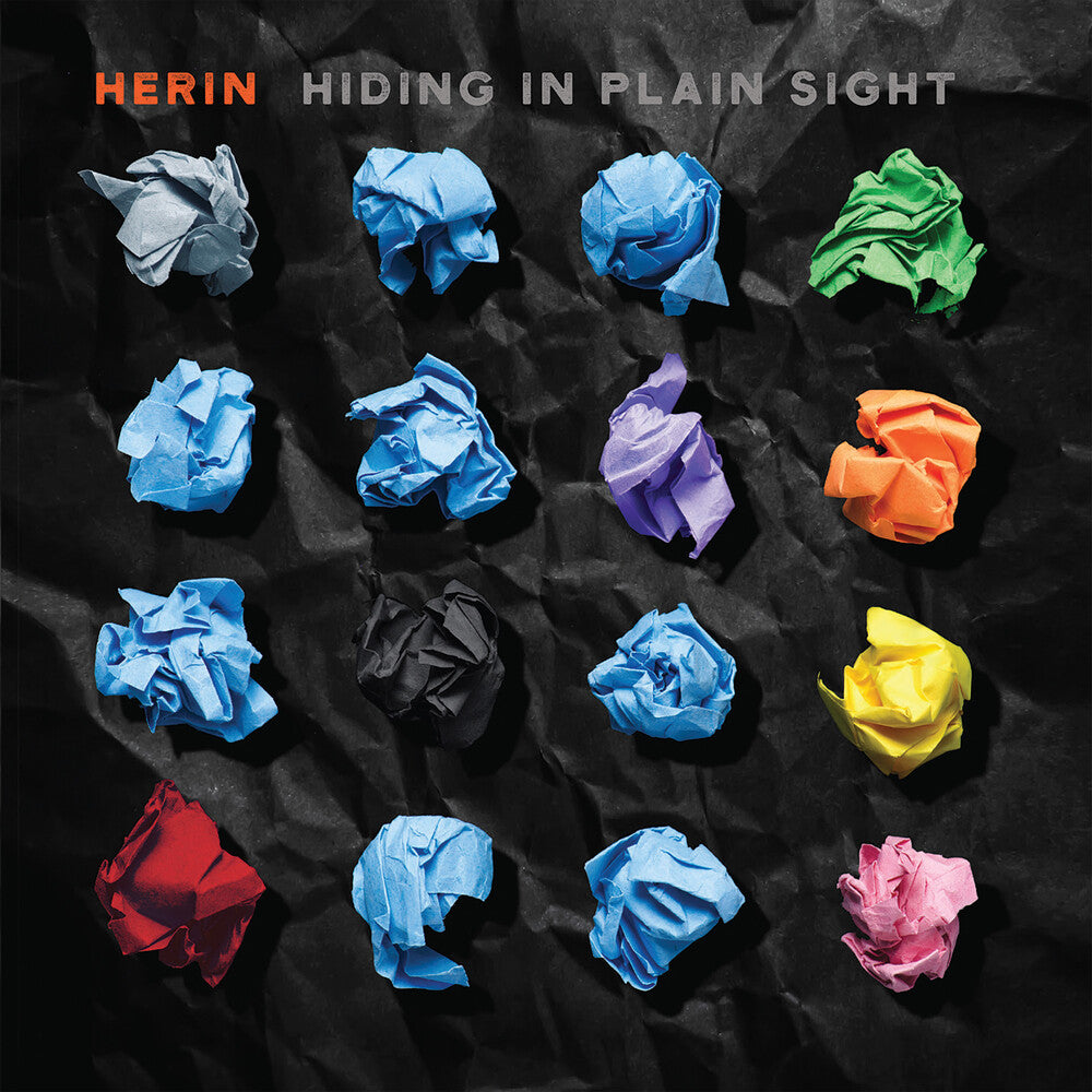 the album cover for HERIN - Hiding In Plain Sight
