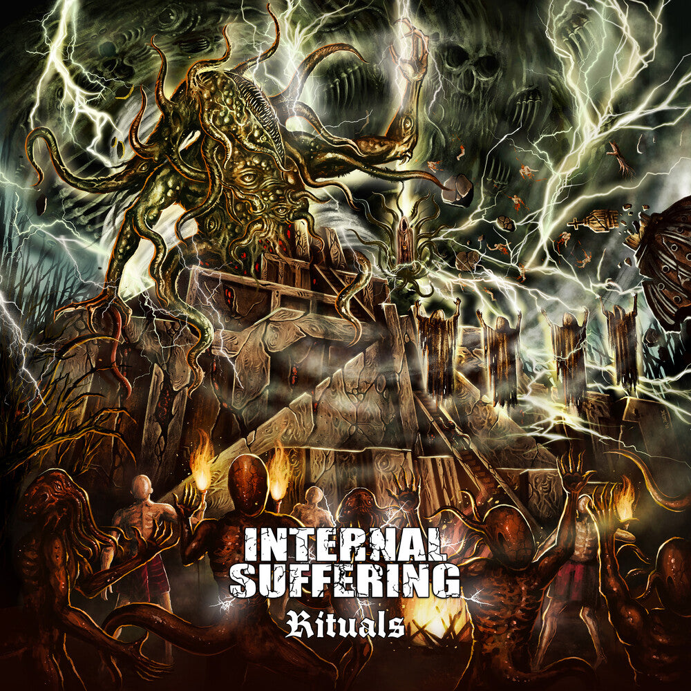 the album cover for Internal Suffering - Rituals