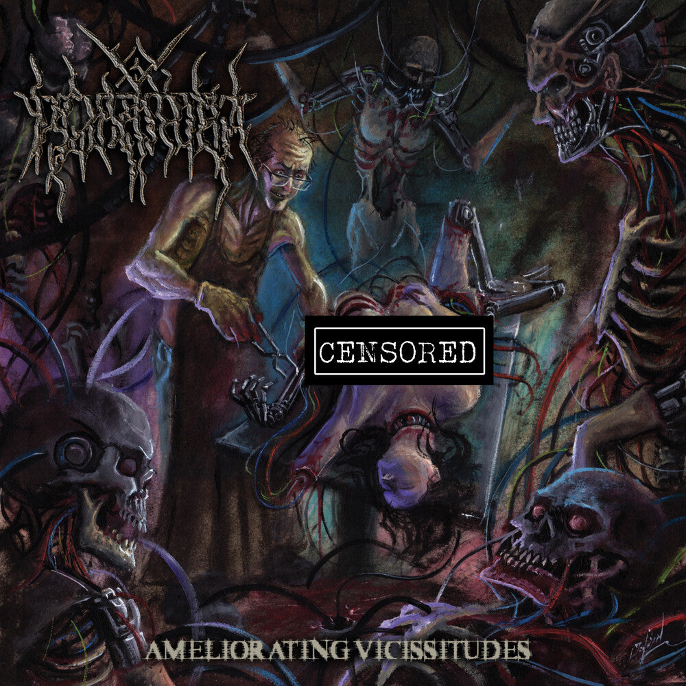 the album cover for Virologist - Ameliorating Vicissitudes