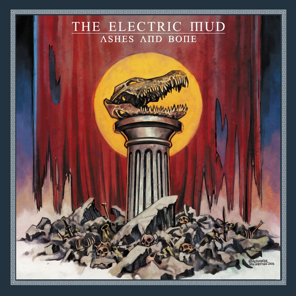 the album cover for Electric Mud - Ashes & Bone