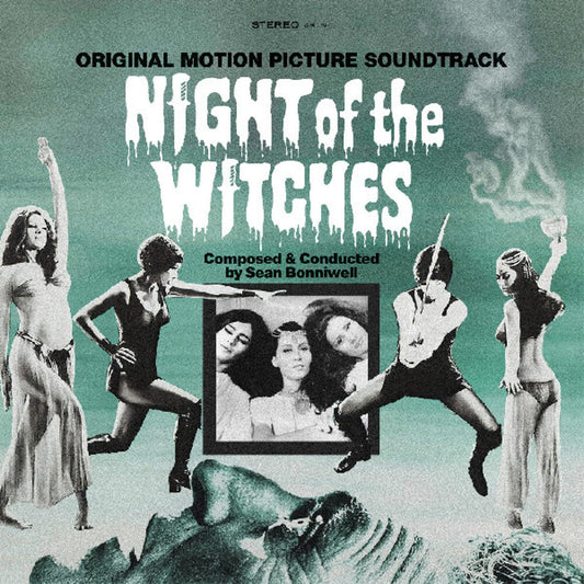 the album cover for Sean Bonniwell  (Colv) (Grn) - Night Of The Witches [Colored Vinyl] (Grn)